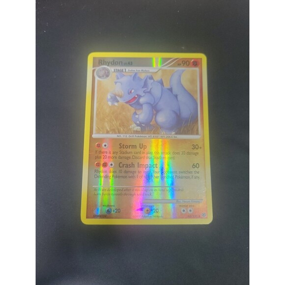 Pokemon Rhydon Reverse Holo - Picture 1 of 2